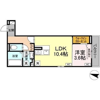 間取図 グリシーナヴァッレ