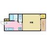 ビレッジ霞 1DKの間取り