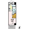 セレーノ福山駅前 1Kの間取り