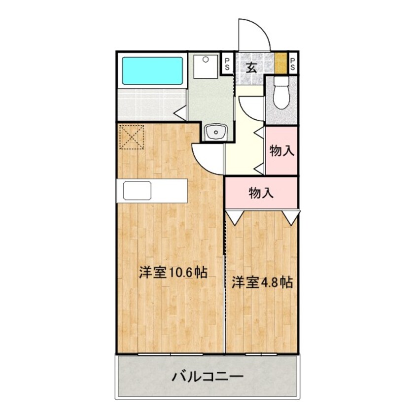 間取図 セレストローズ