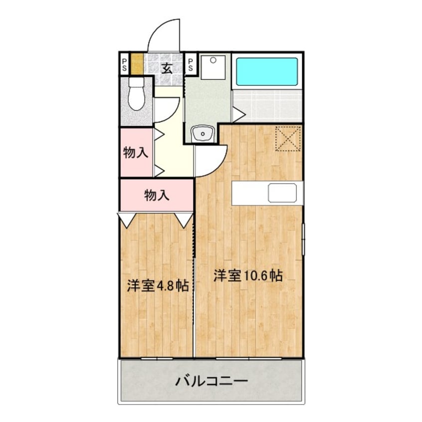 間取図 セレストローズ