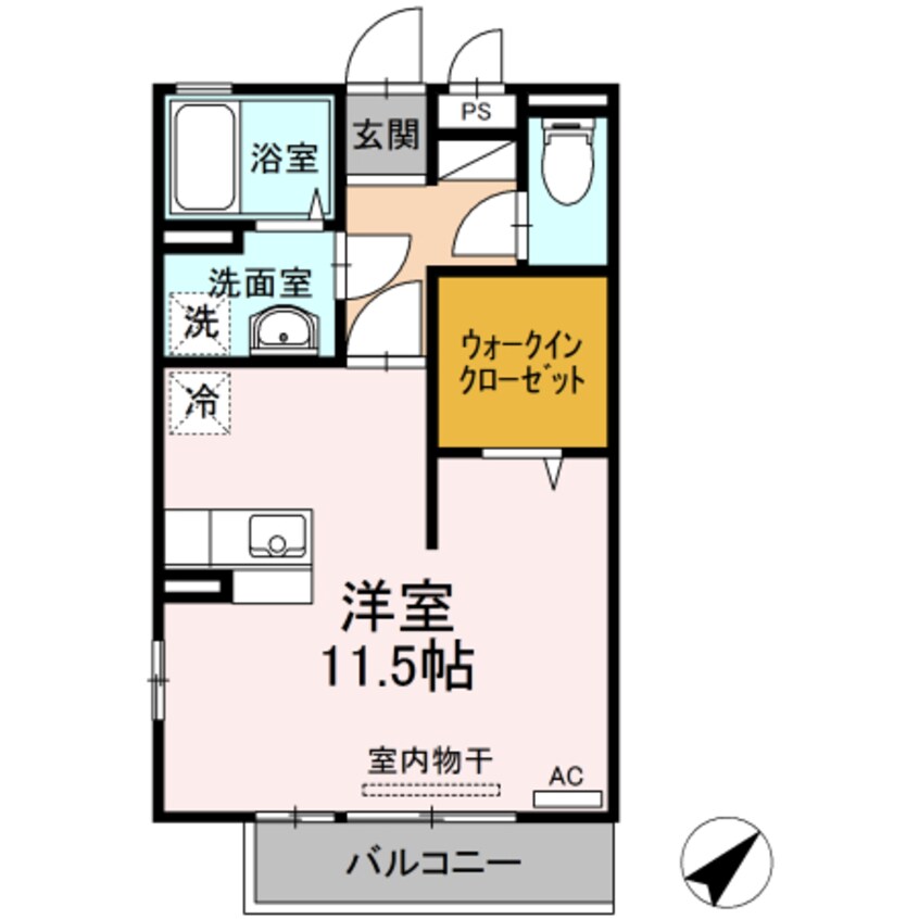 間取図 リビングタウン福山東　Ｂ棟