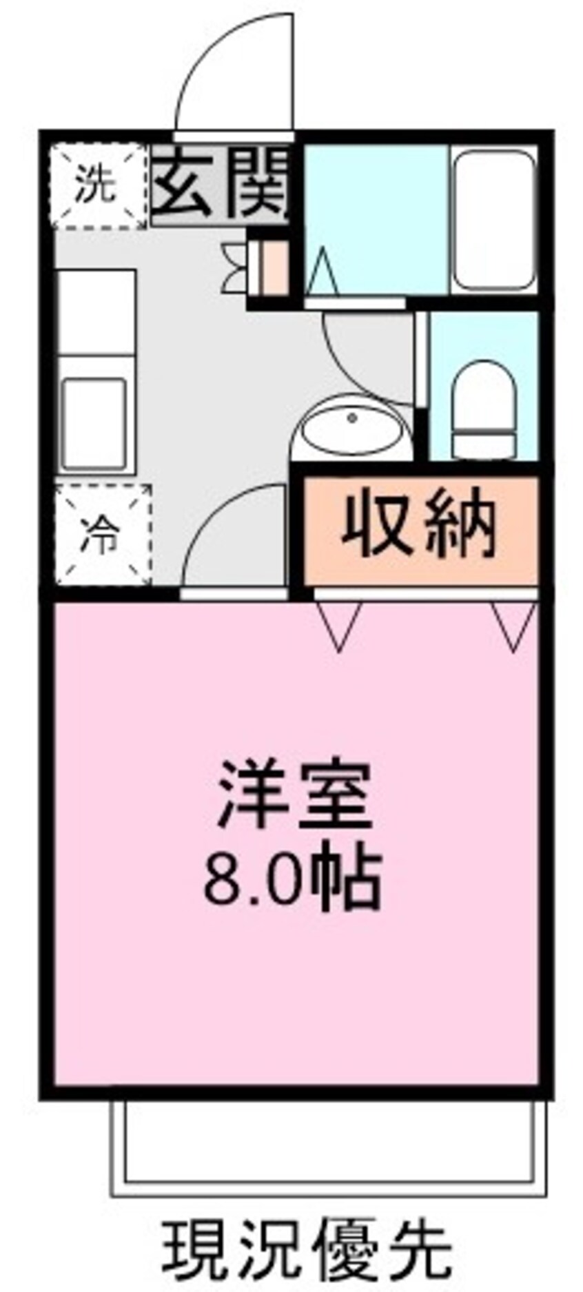 間取図 ジャルハイツA