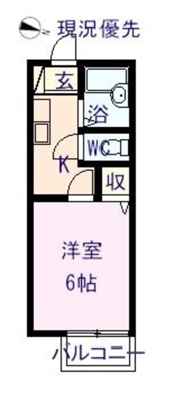 間取図 ジャルハイツB