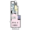 ヴァルムベルクＢ 1Rの間取り