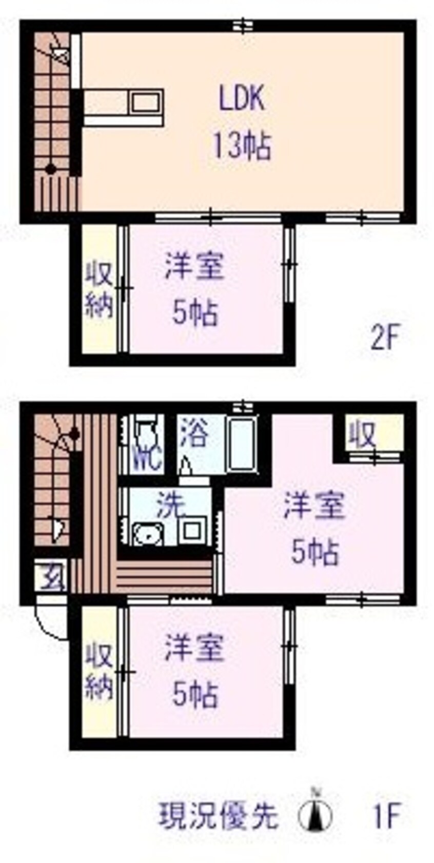 間取図 サンライト南本庄