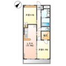 ニコ泉 2LDKの間取り