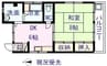 トロンコⅠ 1DKの間取り