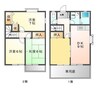 サンフェリカ本庄 4DKの間取り