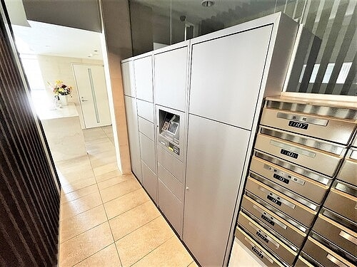 宅配ボックス　※2023年2月撮影 サーパスシティ天満町三番館