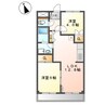 サンライズ・Ｕ 2LDKの間取り