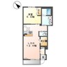 ライジングムサシ 1LDKの間取り