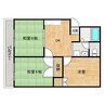 サンシャイン南手城 3DKの間取り