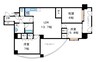 ダイアパレス御門 3LDKの間取り