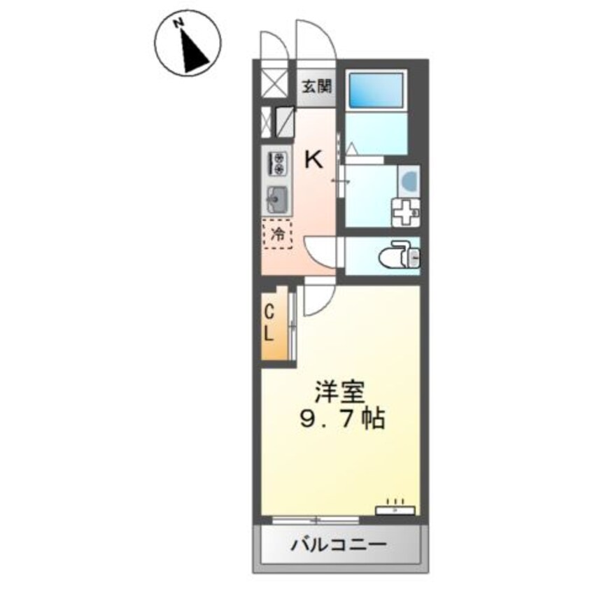 間取図 ティエードⅡ