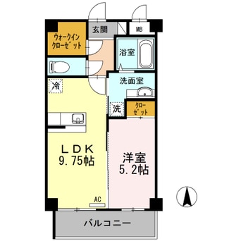間取図 ラ・ルーチェ手城