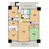 サンシティ道三町 4LDKの間取り