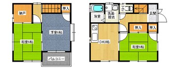 間取図 富士ハイツ