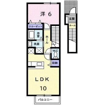 間取図 シェーネＢ