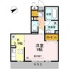 メゾンハピネス15 1Kの間取り