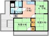サンハイツあすなろ 3DKの間取り