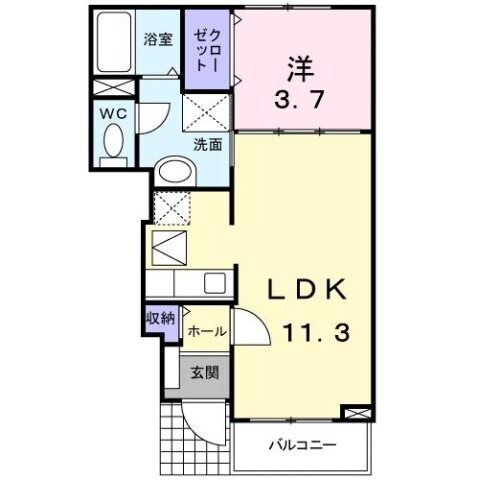 間取り図 シャレオ