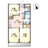 サンライズ・Ｕ 3DKの間取り