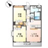 フリーデン 2LDKの間取り