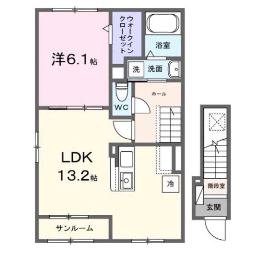 間取図 高須町アパート