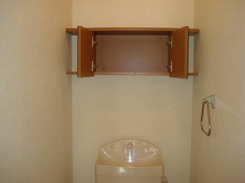 トイレ収納・鏡付 プルメリア