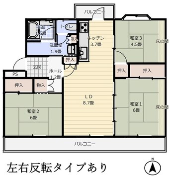間取図 Alively久松台