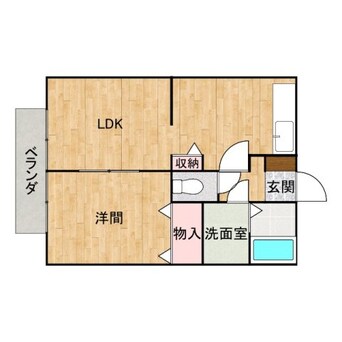 間取図 マロンリッジ