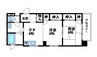松浜ビル 2DKの間取り