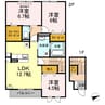 ハピネス新涯 3LDKの間取り