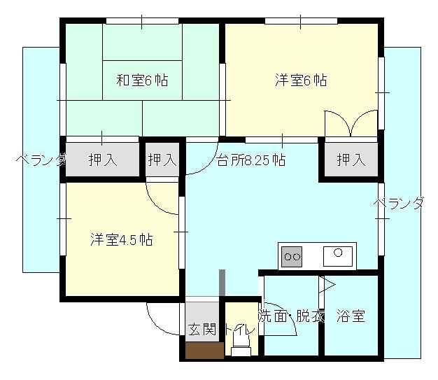 間取り図 ラフォーレウツミ