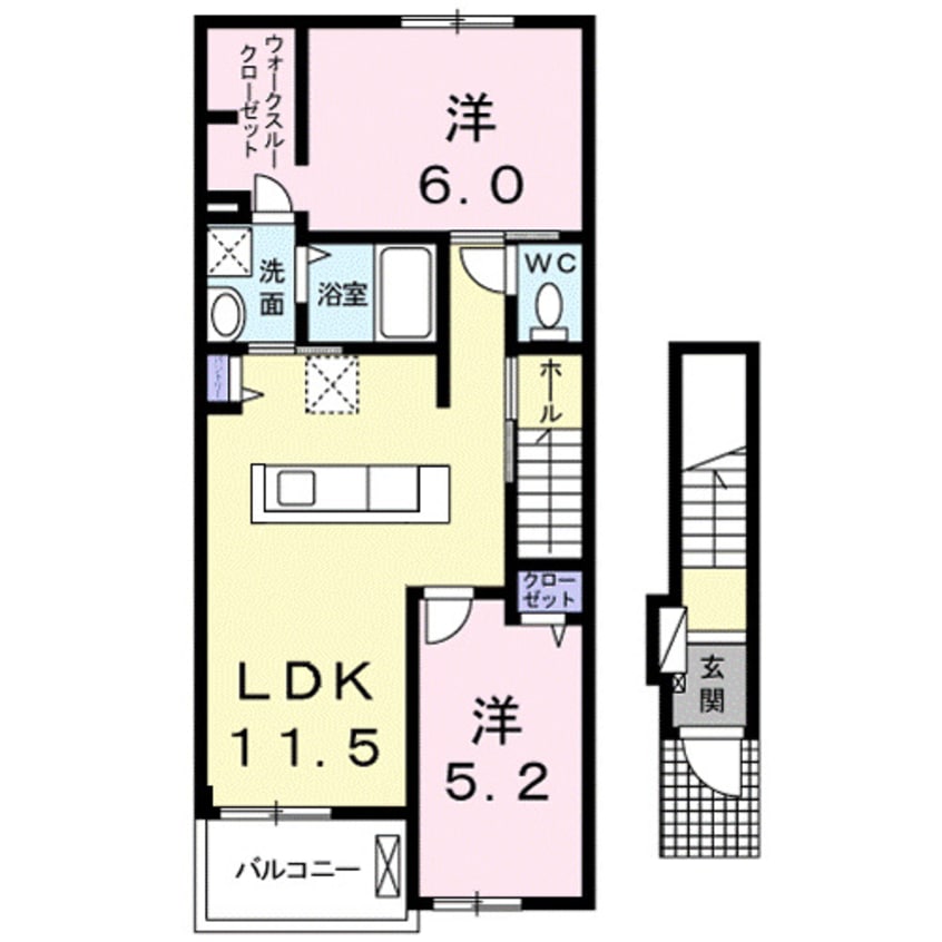 間取図 ビオーレ御幸