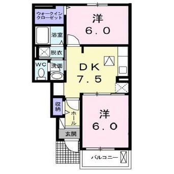 間取図 スプリング　セブン　Ｂ