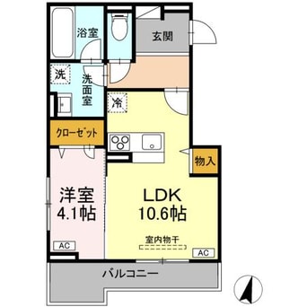 間取図 D-residence霞町3丁目