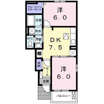 間取図 メゾンドボヌールＡ