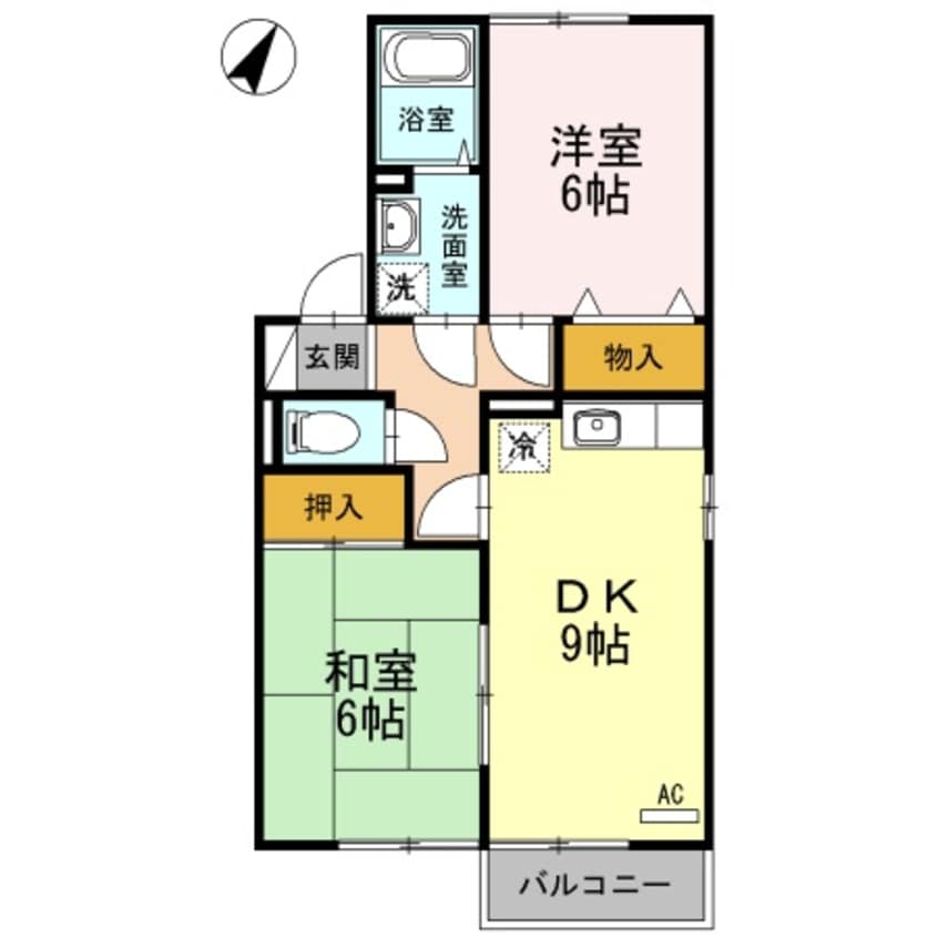 間取図 フォレスタ・エイト