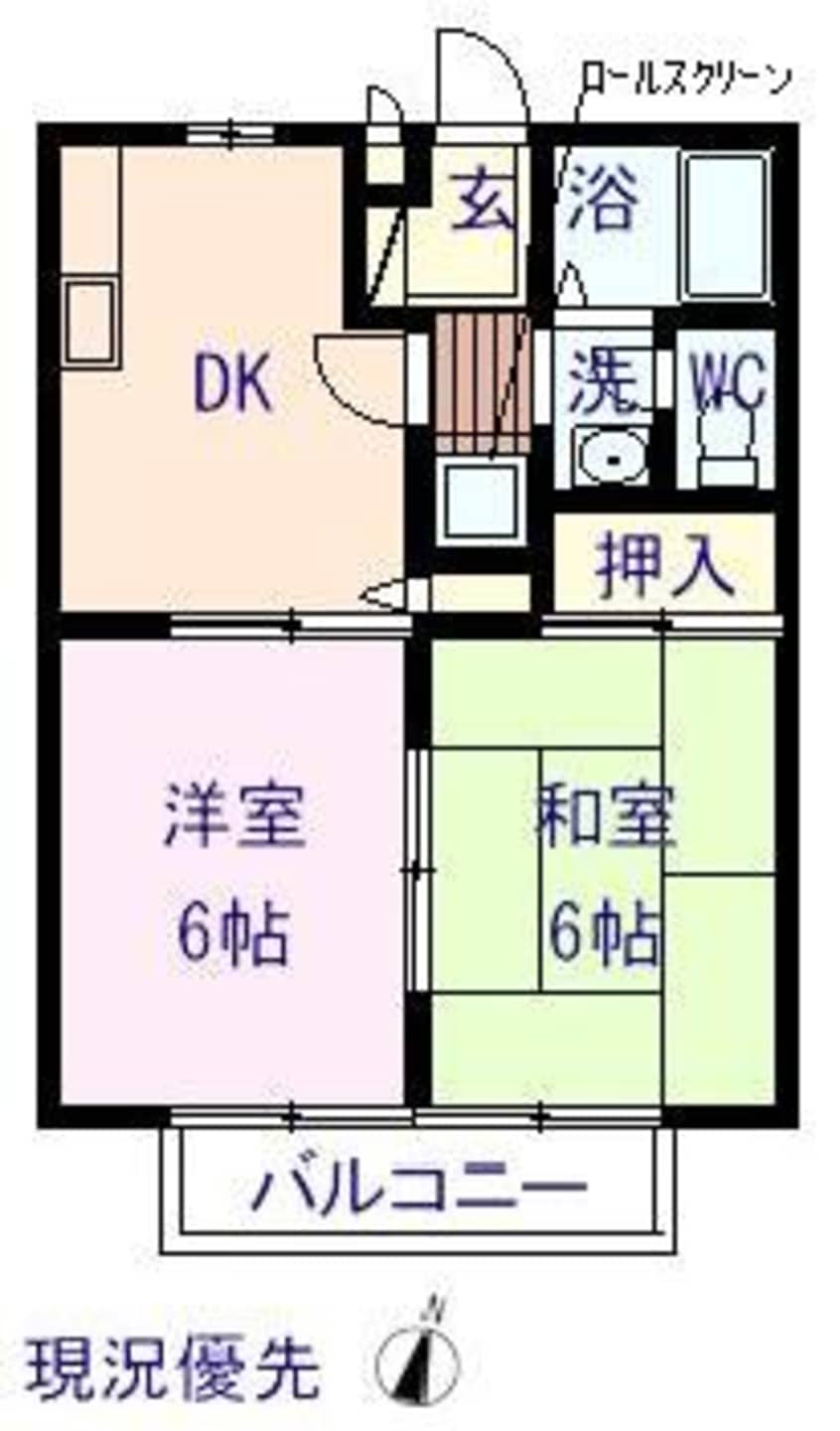 間取図 エステート三成B