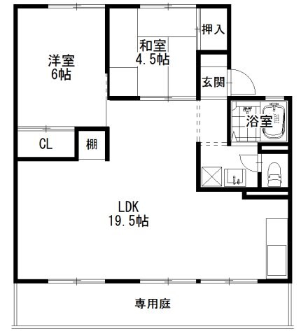 間取り図 セジュール富士A棟