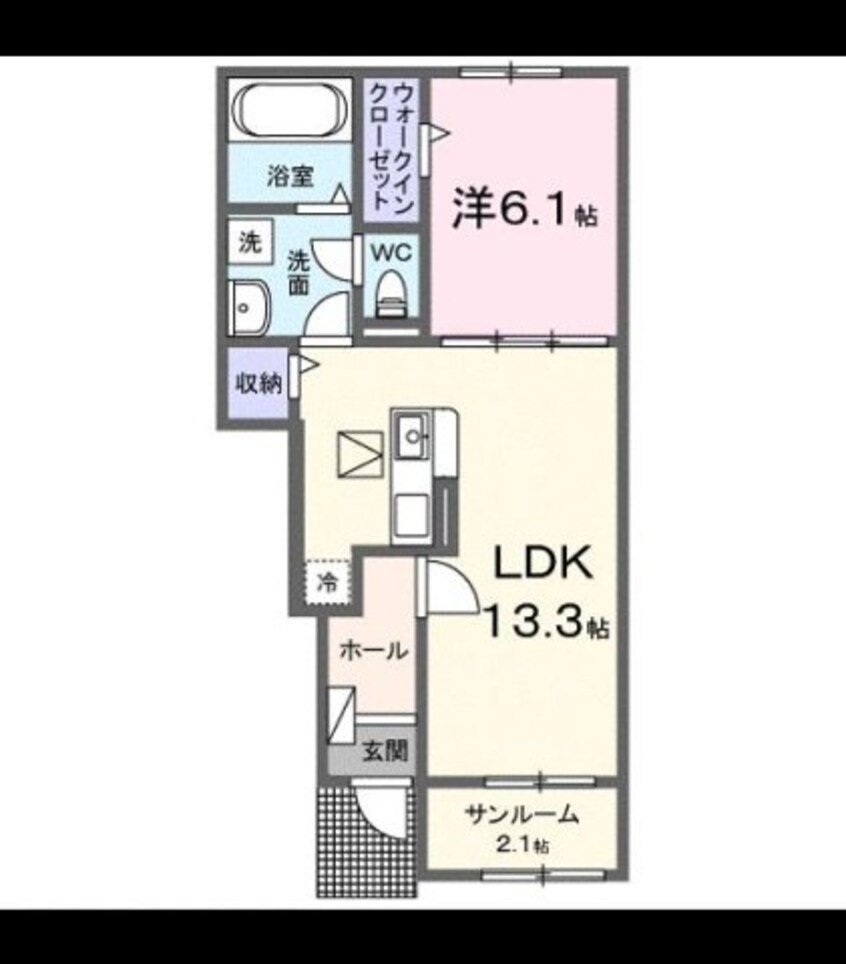 間取図 今津町アパート