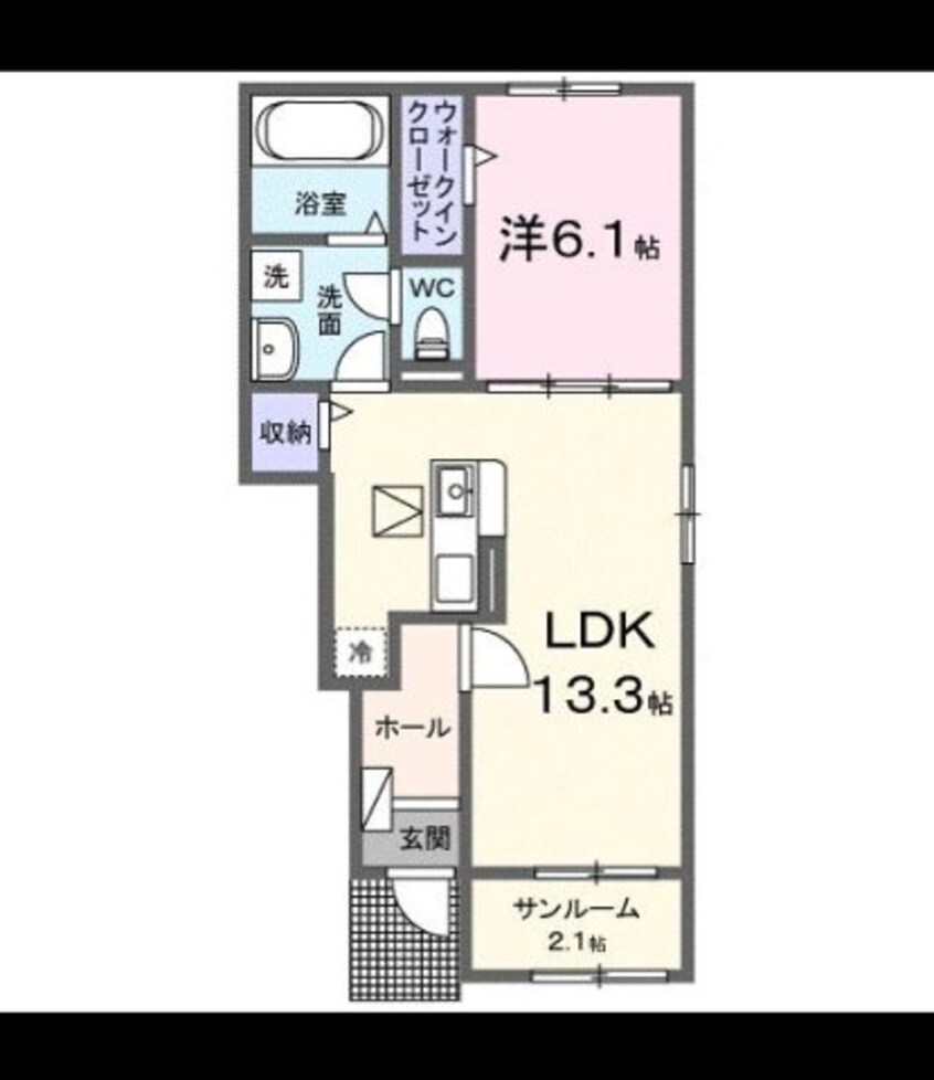 間取図 今津町アパート