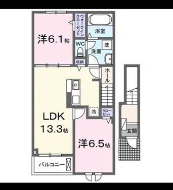 間取図 今津町アパート