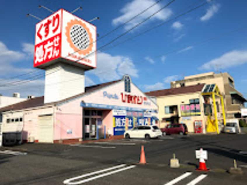 ププレひまわり薬局 多治米店(ドラッグストア)まで474m シティハイツ下河内Ｂ