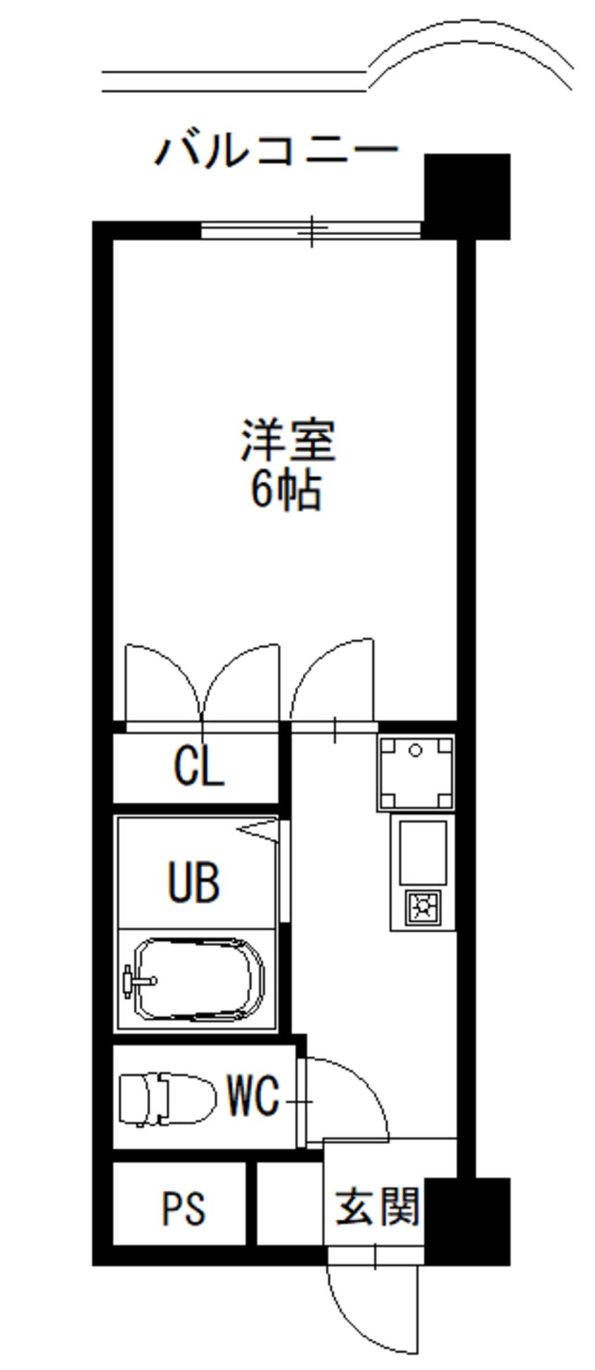 間取図 プリメゾン福山木之庄