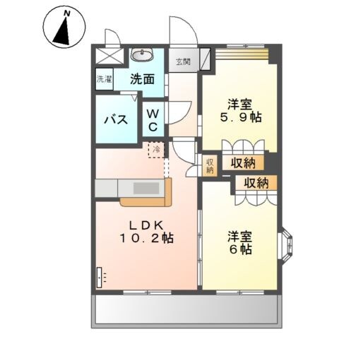 間取り図 アサヒ２０１１