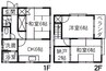 三谷ハイツ 3DK+Sの間取り