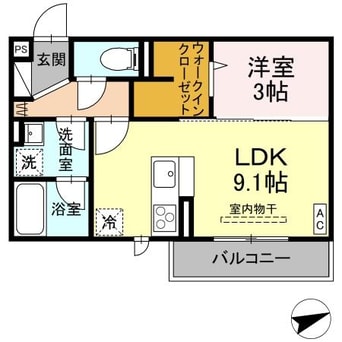 間取図 サントピア新涯Ⅱ